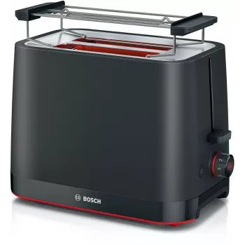 Röster Bosch TAT3M123 2 viilu, 950 W, must, pöördregulaator, sulatus ja soojendus