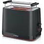 Röster Bosch TAT3M123 2 viilu, 950 W, must, pöördregulaator, sulatus ja soojendus