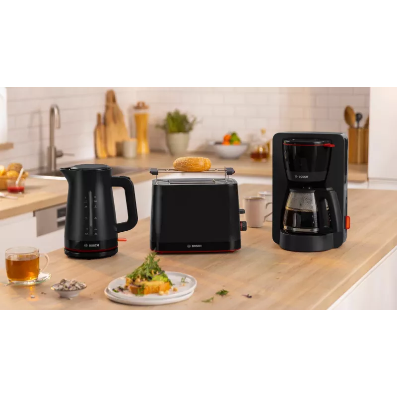 Röster Bosch TAT3M123 2 viilu, 950 W, must, pöördregulaator, sulatus ja soojendus