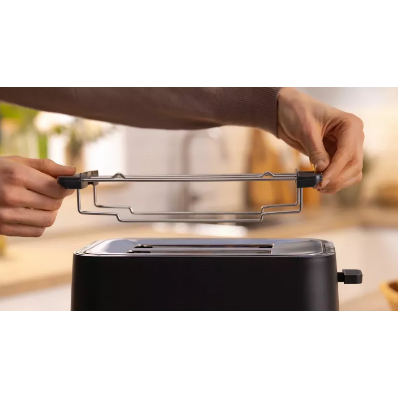 Röster Bosch TAT3M123 2 viilu, 950 W, must, pöördregulaator, sulatus ja soojendus