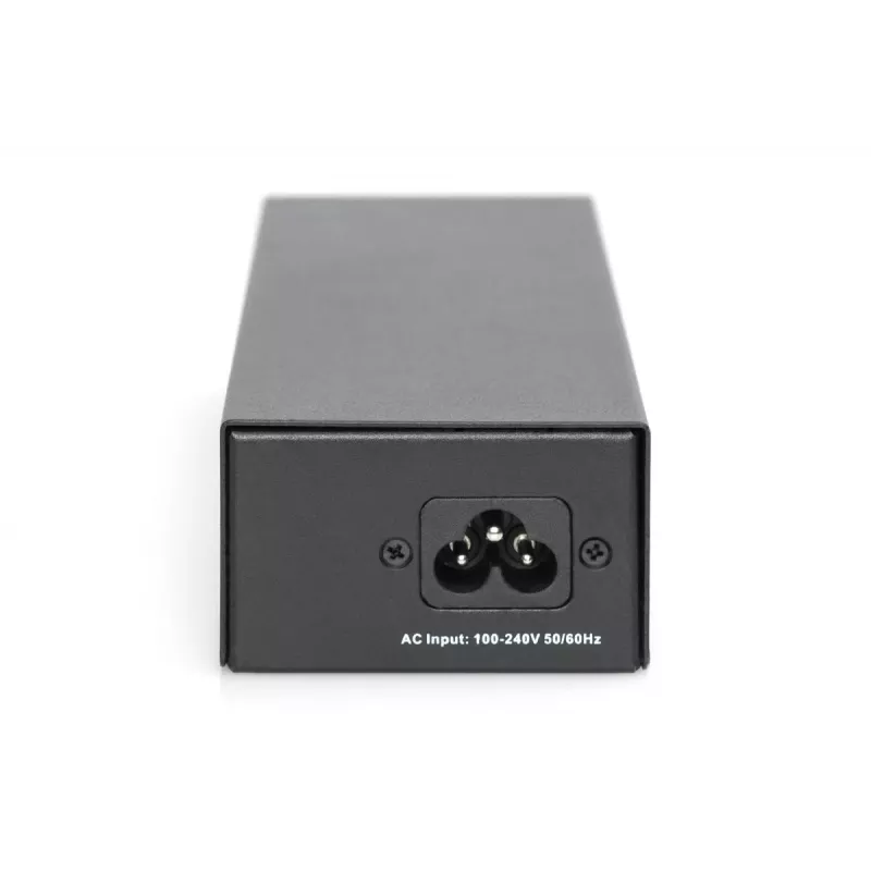 DIGITUS Gigabit Ethernet PoE++ Injector, 802.3bt Power pins: 4/5(+),7/8(-) and 3/6(+), 1/2(-), 85W