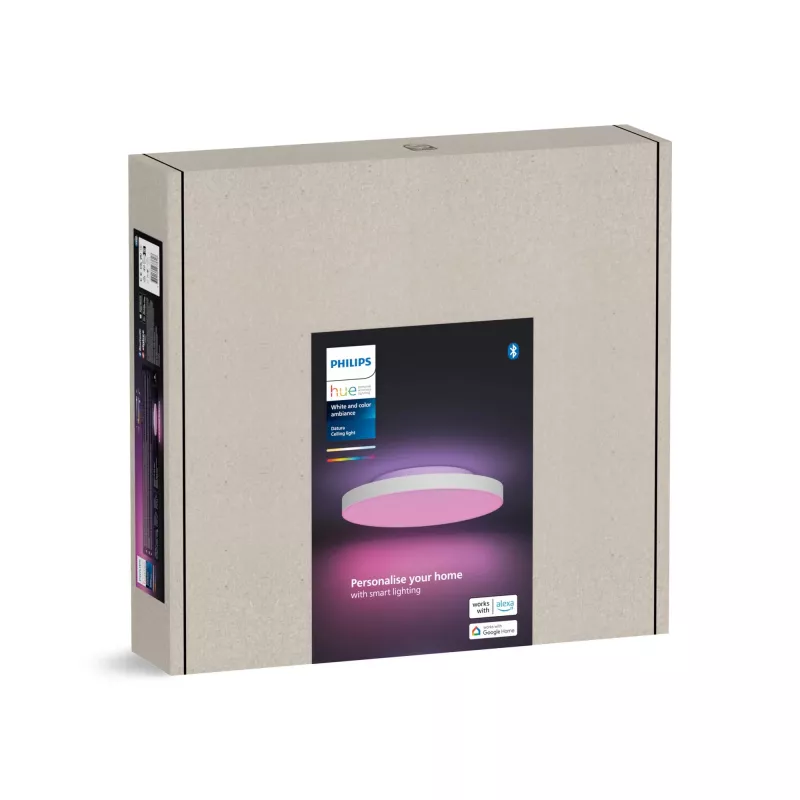 Philips Hue Valge and colour ambience Datura laevalgusti väike