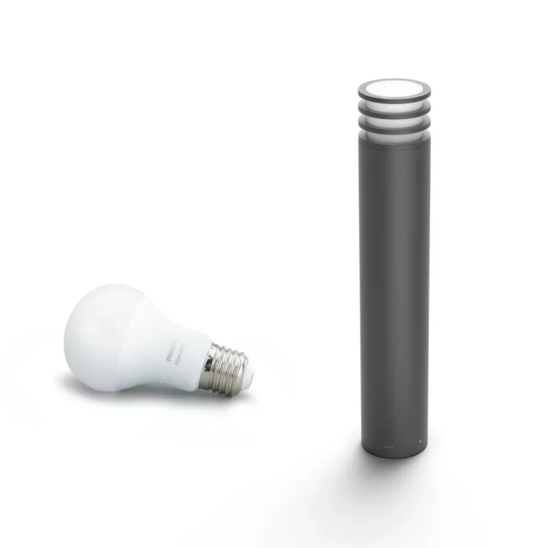 Targa postivalgusti Philips Hue White Lucca Outdoor post 1740393P0