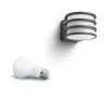 Philips Hue Valge Lucca välisseinalamp, nutikas seinavalgusti, Bluetooth/Zigbee, antratsiit, LED, alumiinium, E27