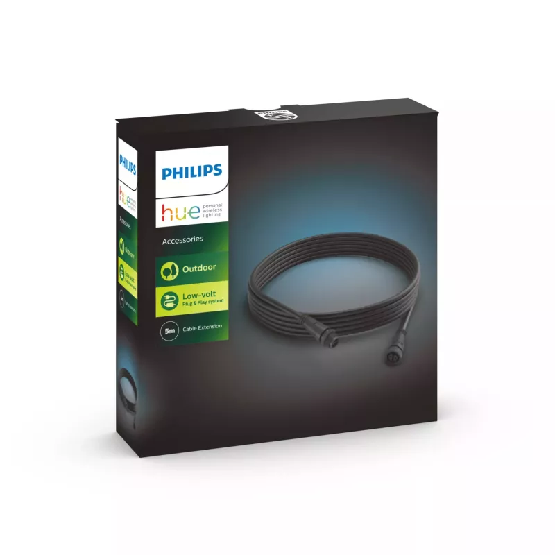 Philips Hue Valge and colour ambience Outdoor 5 m pikenduskaabel
