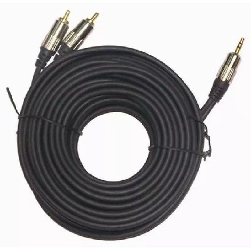 GEMBIRD 3,5 mm stereo 2xRCA pistikutele 1,5 m kaabel - kullatud pistikud