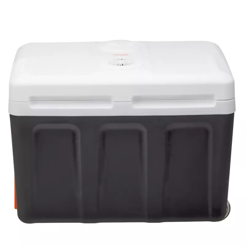 Kaasaskantav jahuti Adler AD 8090 — 40 L 12 V auto külmik, Peltier-jahutus, 220–240 V vooluvõrk, rattad