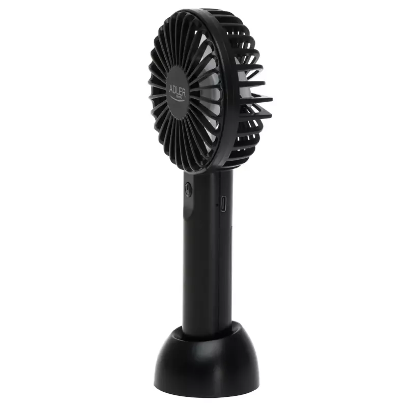 Lauaventilaator Adler AD 7338 Mini USB — 7 cm läbimõõt, 3 kiirust, must