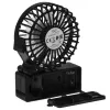 Lauaventilaator Adler AD 7336 — kokkupandav miniventilaator, 6,5 cm läbimõõt, 1 kiirus, must