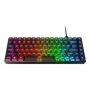 Mehaaniline mängurklaviatuur Lenovo Legion K510 Mini Pro 75% USA inglise, 84 klahvi, RGB, USB, 1,8 m kaabel, must/läbipaistev