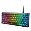 Mehaaniline mängurklaviatuur Lenovo Legion K510 Mini Pro 75% USA inglise, 84 klahvi, RGB, USB, 1,8 m kaabel, must/läbipaistev