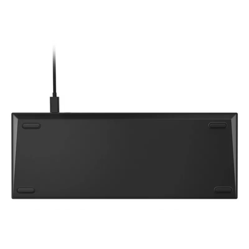 Mehaaniline mängurklaviatuur Lenovo Legion K510 Mini Pro 75% USA inglise, 84 klahvi, RGB, USB, 1,8 m kaabel, must/läbipaistev