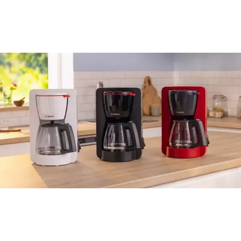 Tilgakohvimasin Bosch TKA2M114 — 1,25 L veepaak, 15 tassi, punane