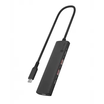 ICY BOX IB-HUB1437-CPD juhtmega USB 3.2 Gen 2 (3.1 Gen 2) USB-C must