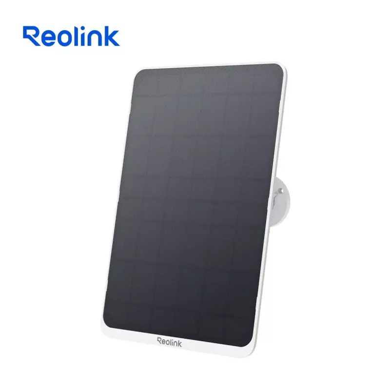 Päikesepaneel Reolink SP3-W 12W 6V USB-C IP65 välistingimustesse, 360° horisontaalselt, 90° vertikaalselt, 4 m kaabel, tehnopolümeer, valge