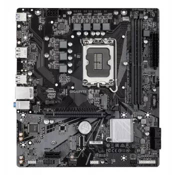 GIGABYTE H610M D3W DDR4 emaplaat – toetab 14. põlvkonna Intel Core protsessoreid, 5+1+1 faasi VRM, kuni 3200 MHz DDR4, 1xPCIe 3.0 M.2, 1GbE LAN, USB 3.2 Gen 1