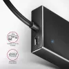 Axagon HUE-F7A 7x USB 3.2 Gen 1 ALU FLAT jaotur mikrotoitega IN 1m USB-A USB 3.2 Gen 1 (3.1 Gen 1) Type-A 5000 Mbit/s must