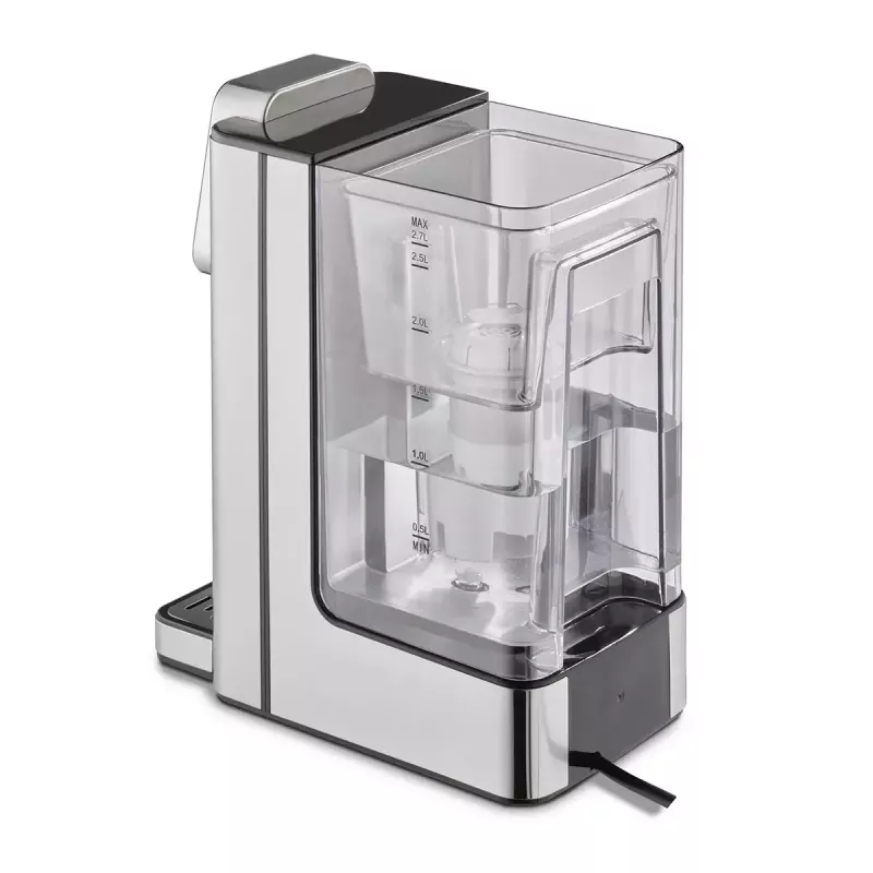 Caso Hot 7 Turbo kuuma vee jaotur, 2,7 L, 2200-2600 W, must/roostevaba teras