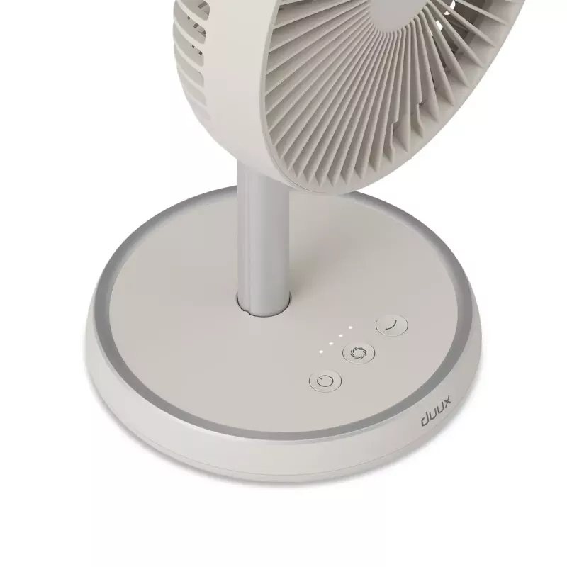 Püstventilaator Duux Rize Flex 21 cm, 4 kiirust, võnkumine, 10 W, greige