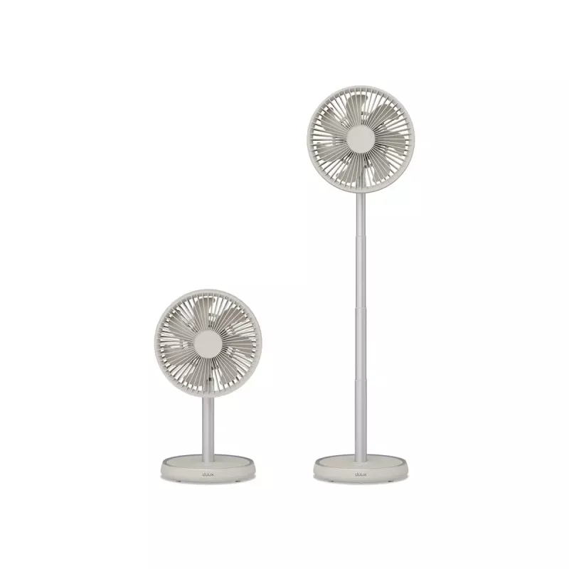 Püstventilaator Duux Rize Flex 21 cm, 4 kiirust, võnkumine, 10 W, greige
