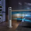 Tornventilaator Duux Elevate DXTF02 — 29 cm läbimõõt, 12 kiirust, võnkumine, 4–40 W, valge