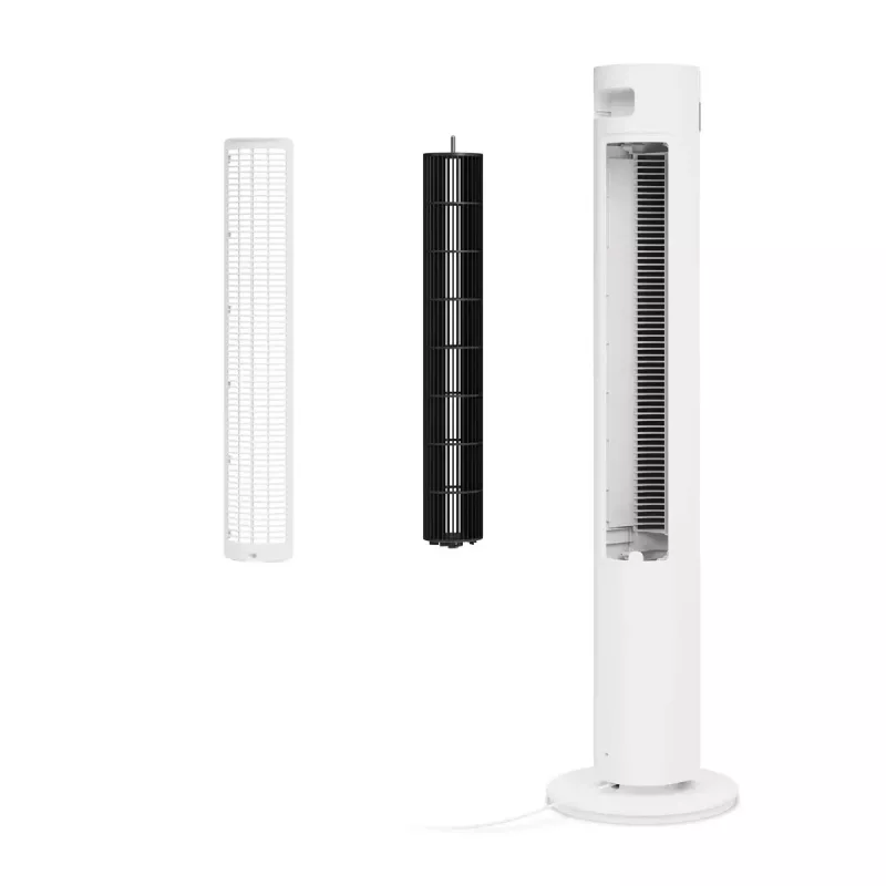 Tornventilaator Duux Elevate DXTF02 — 29 cm läbimõõt, 12 kiirust, võnkumine, 4–40 W, valge