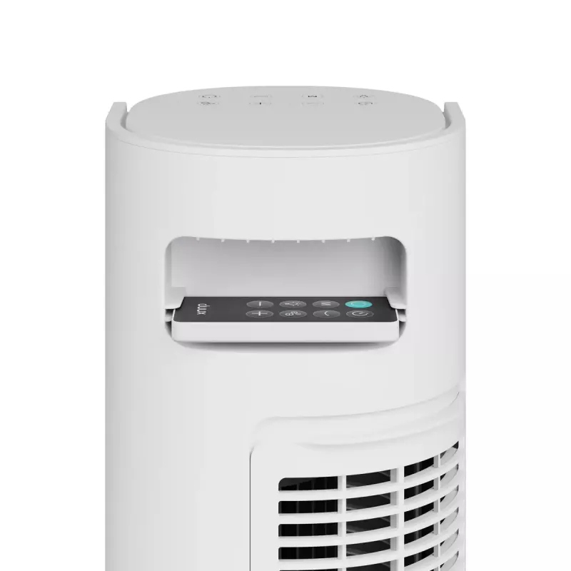 Tornventilaator Duux Elevate DXTF02 — 29 cm läbimõõt, 12 kiirust, võnkumine, 4–40 W, valge