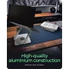 Sülearvuti alus RAIDSONIC IB-NH300-R, alumiinium, hõbedane, sobib kuni 17-tollisele (43,2 cm), 360° pööramine, 280×230×550 mm