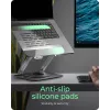 Sülearvuti alus RAIDSONIC IB-NH300-R, alumiinium, hõbedane, sobib kuni 17-tollisele (43,2 cm), 360° pööramine, 280×230×550 mm