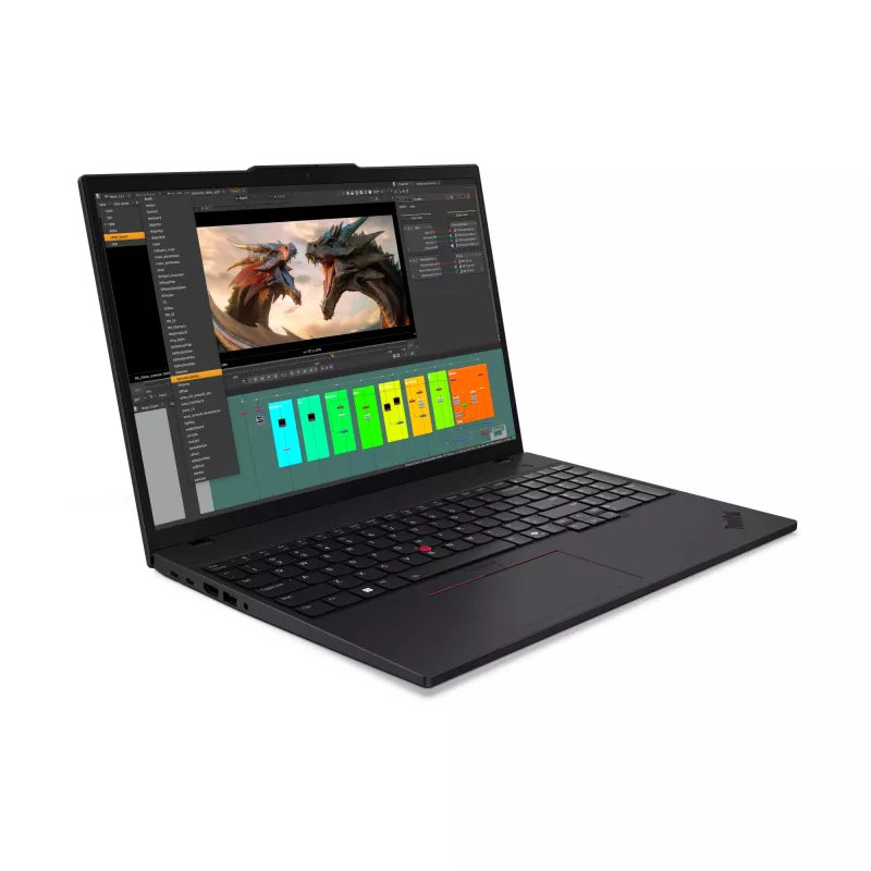 Lenovo ThinkPad P16s Gen 4 (AMD) Copilot+ PC AMD Ryzen AI 9 HX PRO 370 mobiilne tööjaam 40,6 cm (16 tolli) WUXGA 64 GB DDR5-SDRAM 1 TB SSD Wi-Fi 7 (802.11be) Windows 11 Pro inglise must