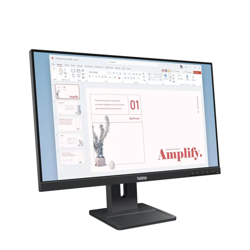Monitor Lenovo ThinkVision E24-40 23.8 tolli LCD Full HD 1920 x 1080