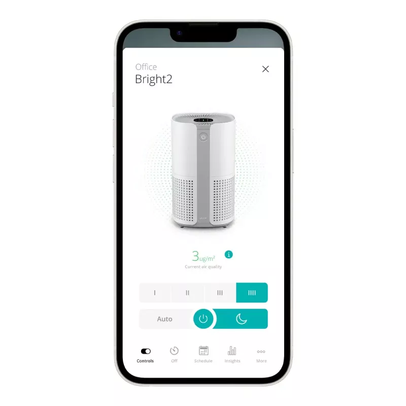 Õhupuhasti Duux Smart Air Purifier Bright 2 — 22 W, ruumidele kuni 42 m²