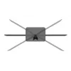 Neomounts DS45-430BL12 TV-alus 23-43 tolli - pööratav, 109,2 cm (43 tolli), 100 x 100 mm, 200 x 200 mm, -35 - 35°, teras, must