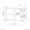 Neomounts WL40S-850BL16 TV seinakinnitus 40-70 tolli - täisliikumine - kiire paigaldus