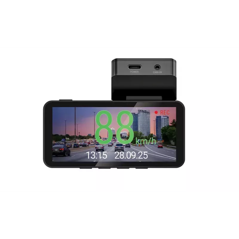 Dashcam Navitel R87 GPS autokaamera 412x960 IPS ekraani ja GPS-iga, eelinstallitud kaardid