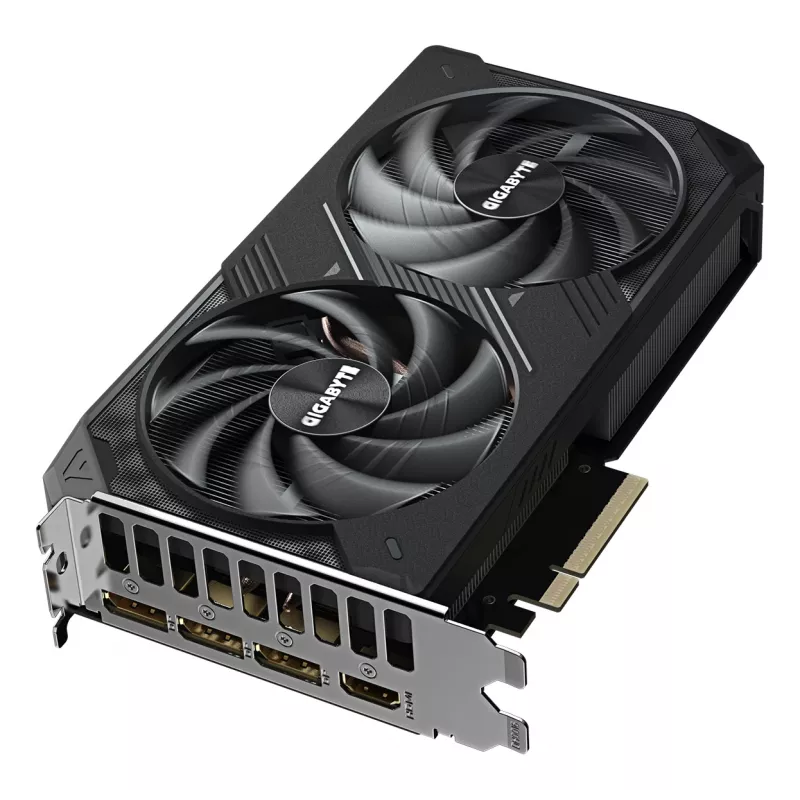 GIGABYTE GeForce RTX 5060 Ti WINDFORCE OC 16G graafikakaart - 16GB GDDR7, 128bit, PCI-E 5.0, 2587MHz tuumsagedus, 3 x DisplayPort, 1 x HDMI, GV-N506TWF2OC-16GD