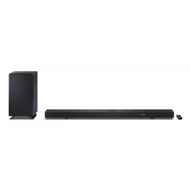 Sharp HT-SBW55121(BK) soundbar kõlar Must 5.1.2 kanalit 212 W