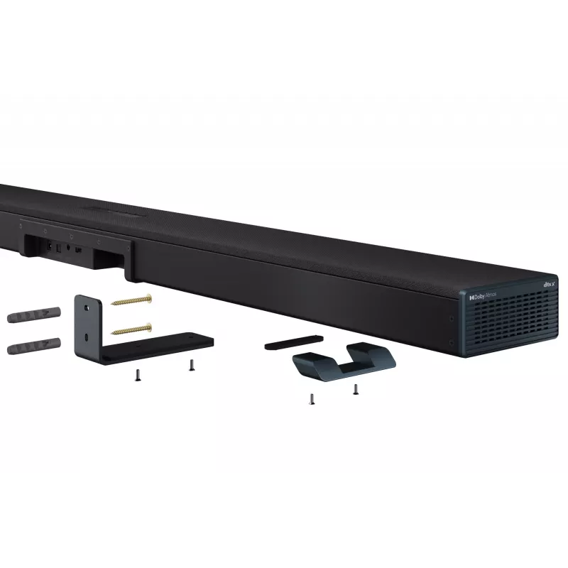 Sharp HT-SBW55121(BK) soundbar kõlar Must 5.1.2 kanalit 212 W