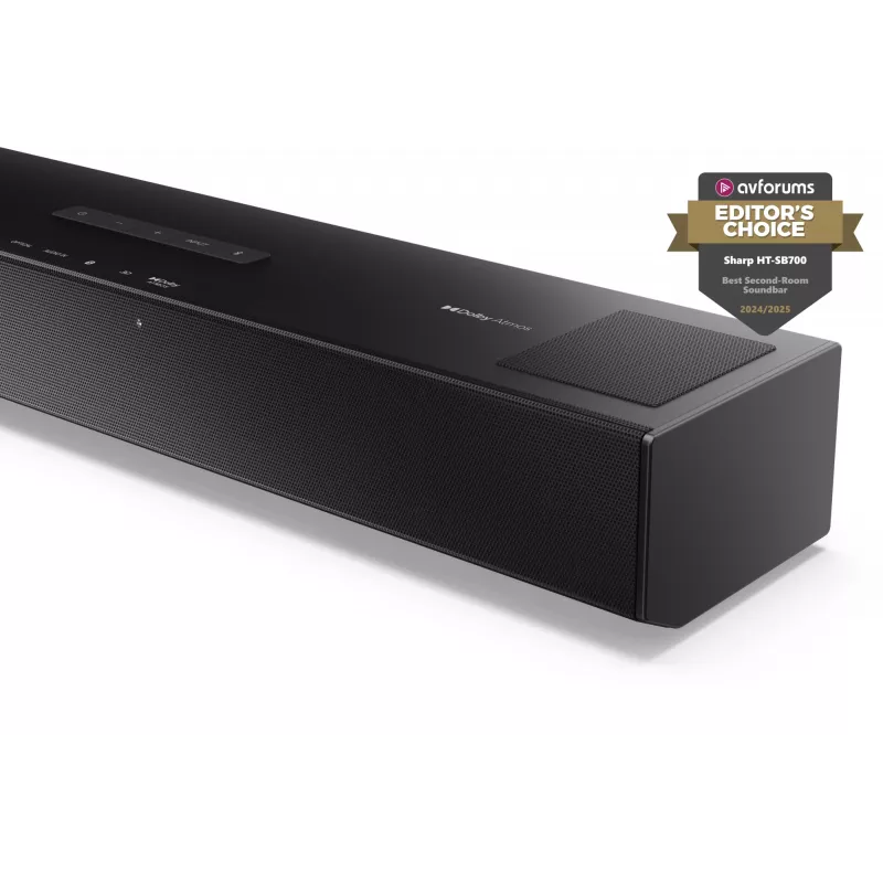 Sharp HT-SB700 soundbar kõlar Must 2.0.2 kanalit 140 W