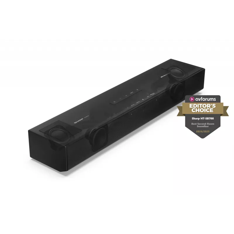 Sharp HT-SB700 soundbar kõlar Must 2.0.2 kanalit 140 W