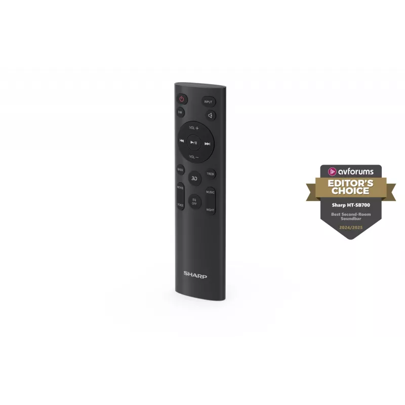 Sharp HT-SB700 soundbar kõlar Must 2.0.2 kanalit 140 W