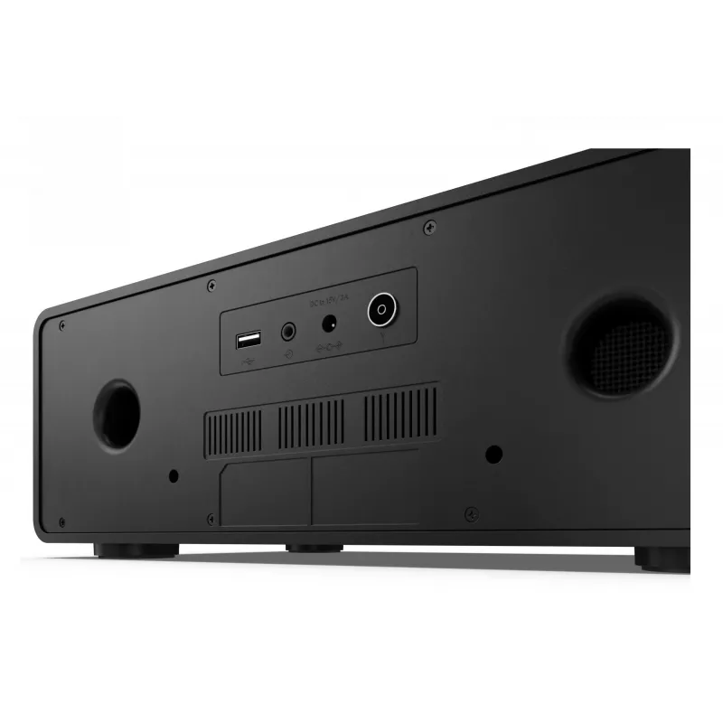 Koduhelimikrosüsteem Sharp XL-B720D 30 W, kaheteeline kõlar, DAB/DAB+/FM, optiline plaadimängija, must