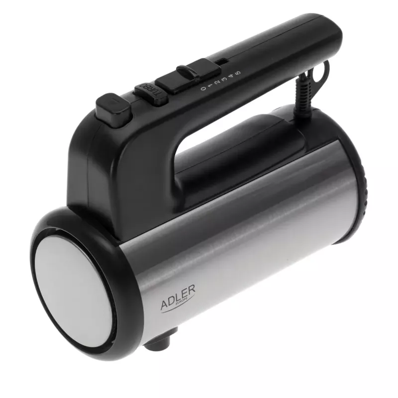 Käsisegisti Adler AD 4232 — 900W, 5 kiirust + Turbo, roostevabast terasest tarvikud, must/hõbedane