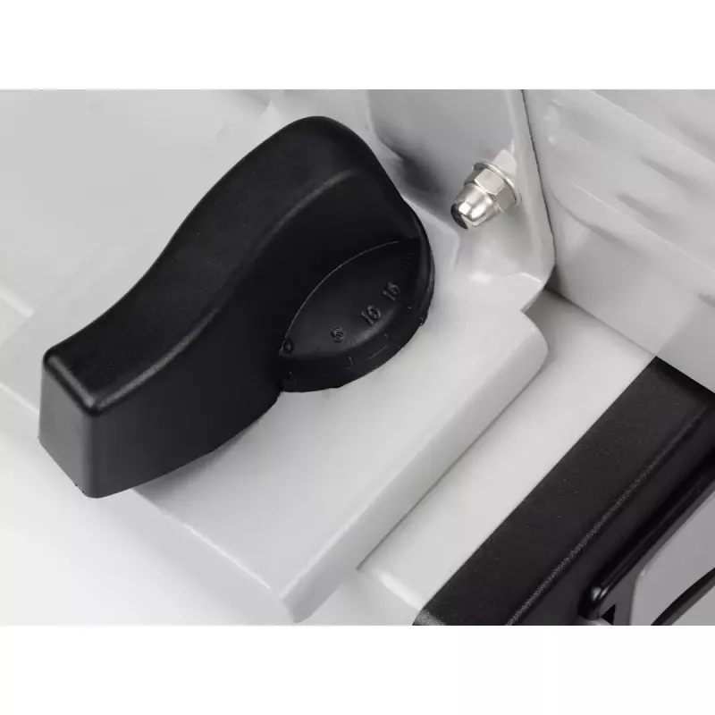 Elektriline viilutaja Tristar EM-2099 — 150 W, maksimaalne viil 1,5 cm, kompaktne 270×435×285 mm, must/hõbedane