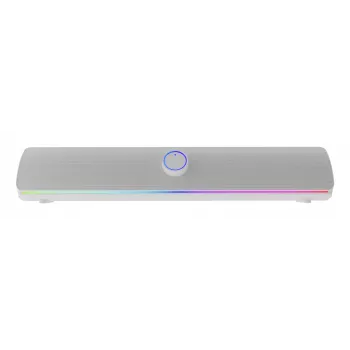 GENESIS NCS-2305 kõlariba kõlar Valge 2.0 kanalit 10 W