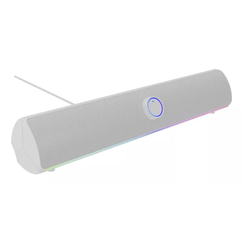 GENESIS NCS-2305 kõlariba kõlar Valge 2.0 kanalit 10 W
