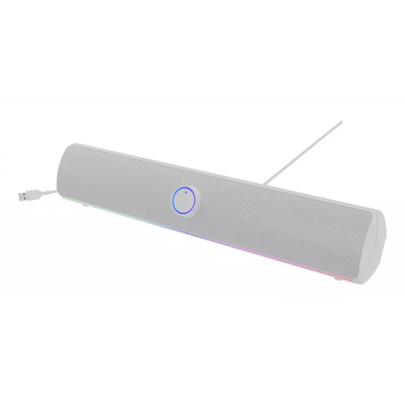 GENESIS NCS-2305 kõlariba kõlar Valge 2.0 kanalit 10 W