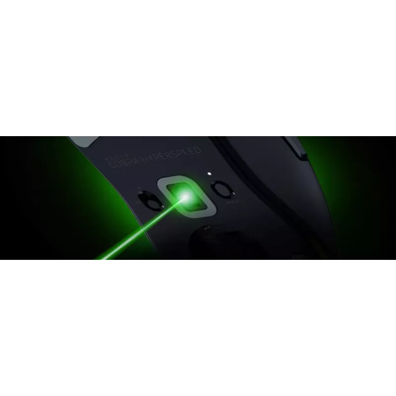 Mängurihiir Razer Cobra HyperSpeed — optiline, 26 000 DPI, Bluetooth + RF juhtmevaba + USB Type-A, paremakäeline, 62 g