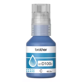 Brother BTD100C tindipudel, tsüaan, originaal, 48,8 ml, Brotheri printeritele, 91 g