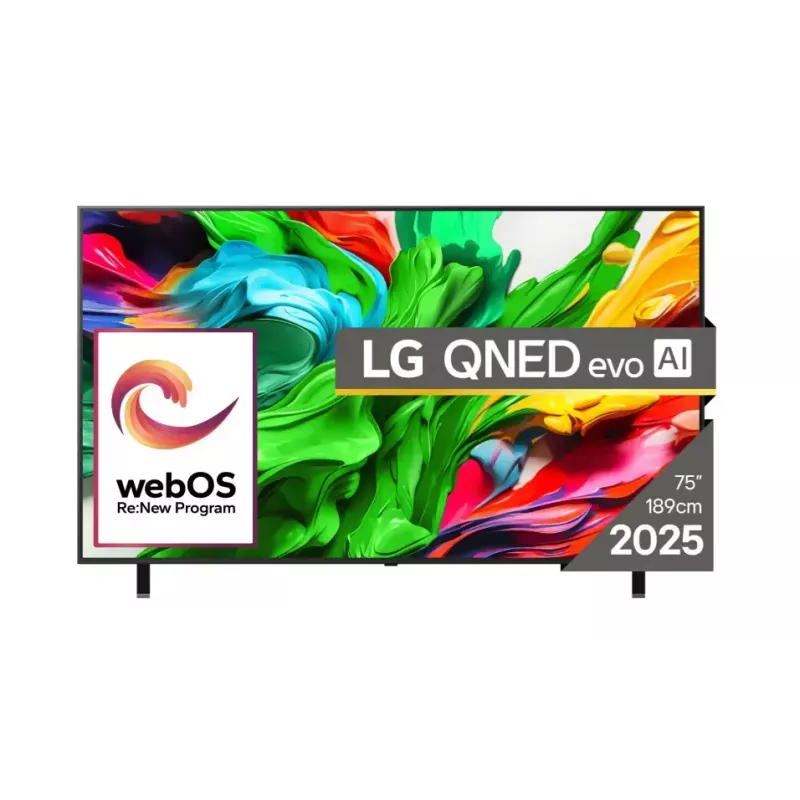 LG QNED AI 75QNED85A3C teler 190,5 cm (75 tolli) 4K Ultra HD nutiteler Wi-Fi must